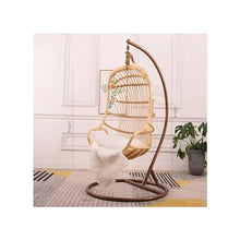 XJOYSL7921 Rattan Chair Hanging Chair Minimalist Hanging Basket Swing Balcony Rocking Chair Indoor Homestay Hanging Chair Modern Accent Chair for Living Room