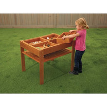 Excellerations Outdoor Sorting Table with Lid, Ages 3+, PreK+