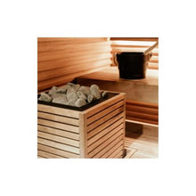HUUM CORE6 6.5KW Series, Sauna Heater, Customizable Exterior with Control (Sauna Stones Included) (6.5kW Thermo-Aspen Wood - Stainless Steel Inlay, UKU Local - Wood)