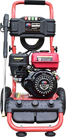 All Power,APW5129 Pressure Washer 3400 PSI 2.6 GPM, 30' Hose Quick Connect, JD Engine Gasoline 208cc,