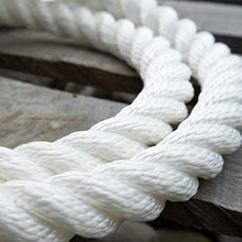Right Rope Twisted 100% Nylon Anchor Line 1 1/4 inch x 300 feet White