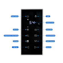 Sauna Steam Generator 3KW Split Shower Cabinet Steam Bath Sauna Generator for Bathroom Home Spa Waterproof IP4 Black Steam Controller Sauna Accessories