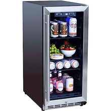 Summerset 15" Outdoor Rated Fridge With Glass Door