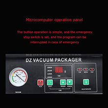 BREVELTION Single Chamber Vacuum Packaging Machine Stainless Steel 110V 900W