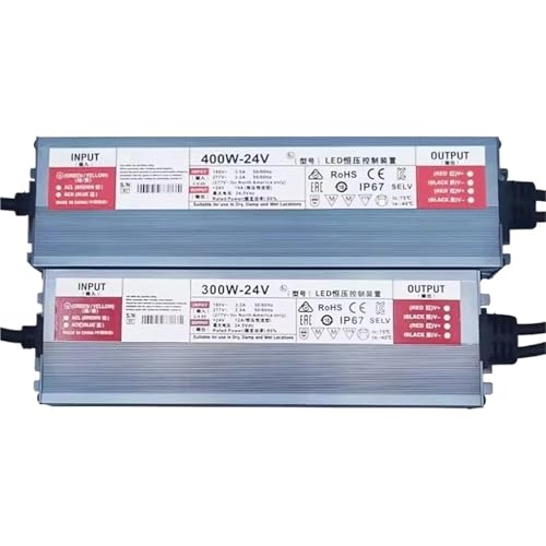 Outdoor Waterproof Lighting AC 220V to DC 12 V 24V LED Driver Power Supply 24W 36W 60W 100W 150W 200W 300W 600W(24 V,600W)