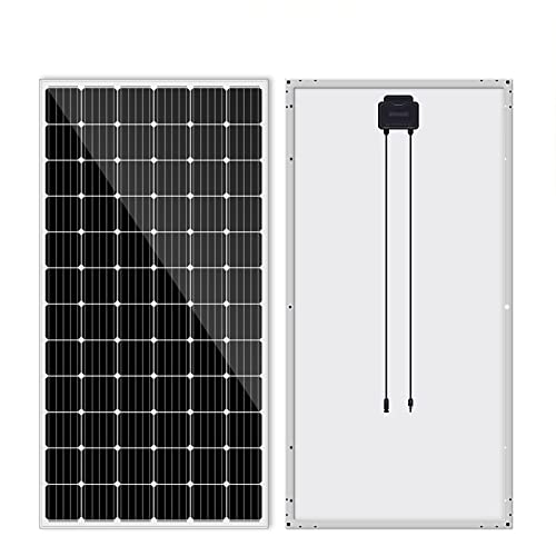 JKSVTF Solar Panel Kit,250W 12 Volt Super Flexible Monocrystalline Solar Panel for Motorhome, RV, Caravan, Camper, Boats, Roofs, Uneven Surface