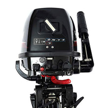 SABUIDDS 2-Stroke 6HP Outboard Motor Black