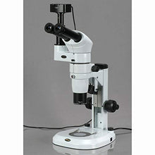 AmScope Digital Trinocular Stereo Zoom Microscope with 5MP Camera White