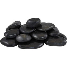 Margo Garden Products Rainforest 2"-3" 2200 lb Super Polished Pebbles Super Sack, Large, Black