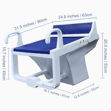 AIBOTY Diving Platform for Pool, Durable Track Starting Blocks Fiber Glass Anti-Slip Starting Platform for Pool Competition Game Usage