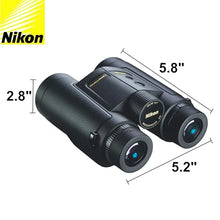 Nikon LaserForce 10x42 Rangefinder Binoculars Bundle with Lens Pen, Case, Cleaning Cloth Black