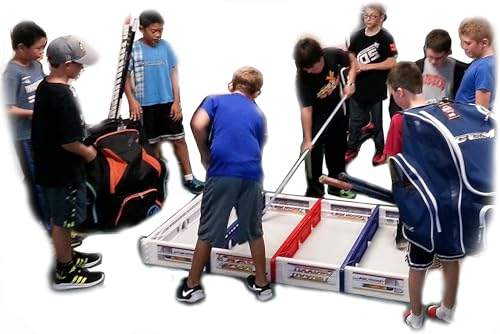 Generic Box Hockey Game & Hockey Training Aid Portable Multi