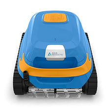 Aqua Products Evo502 Robotic Pool Cleaner, Automatic Vacuum for Inground Pools up to 40ft, 50ft Cable Length, Wall Climbing Vac w/Strong Suction & Easy to Clean Top Loading Filter