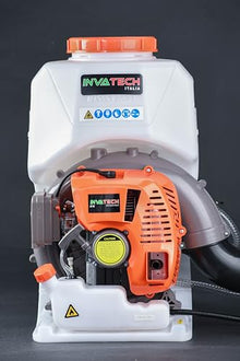 Invatech Italia 915 Backpack Fogger & Mist Blower, 63.3cc Engine, Turbo Pump, 4‑Gallon Tank, High‑Output Outdoor Sprayer