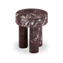 TOV Furniture Delta in Red Levanto Indoor/Outdoor Side Table