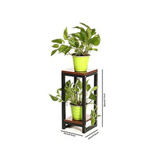 iumLeap Plant Stand Metal Frame Flower Rack Plant Stand Flower Stand Floor Corner Pot Rack Shelf Yard Garden Patio Balcony