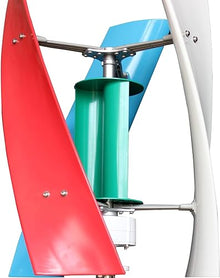 9000W Turbine Generator Kit, Portable Vertical Helix Wind Power, Turbine Generator Kit with Charge Controller,220v