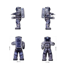 13 ft Giant Inflatable Astronaut with LED Lights, Standing or Hanging Spaceman Blow Up Decoration for Outer Space Themed Parties, Events Decor, Stage Props, Outdoor Display