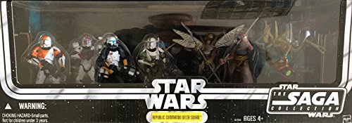 Star Wars Republic Commando Delta Squad Action Figures Box Set Exclusive