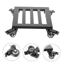 YYBOES Metal Flower Pot Stand Roller Bracket Plant Rack with Wheel Plant Dolly Heavy Duty Plant Stand Plant Rolling Stand Rolling Plant Stand with Casters Heavy Duty Flower Pot Mover