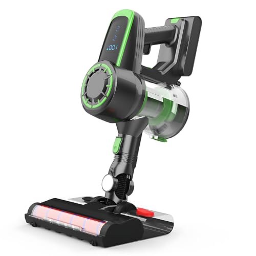 Pool Table Felt Vacuum Cleaner, 2-Speed Brushless Motor, 22kPa Suction Green
