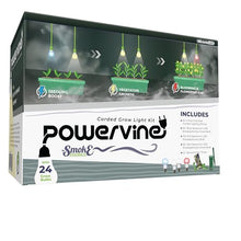 Miracle LED Smokephonics Powervine Indoor Grow Light Kit with Multi-Spectrum Bulbs