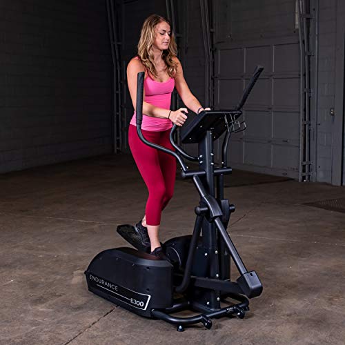 Body-Solid (E300) Elliptical Trainer Machine Grey, Black