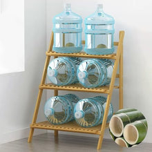 ZOCWJK Bamboo Plant Stand Storage Rack 4 Tier Plant Shelf Organizer for Flower Pot Display Multifunctional Plant Holder for Home Patio Balcony Garden,4tier27.6