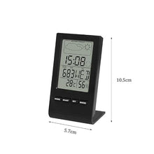 ASWRTYJO ABS Multifunctional Vertical Digital Display Electronic Thermometer Hygrometer