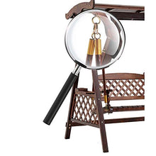 HAOKAZLBR Large Outdoor Porch Swing Garden Patio Swing Chair Outdoor Swings for Adults, Wooden Porch Swing Outdoor Chair Outdoor Swing Chair Bench Outdoor Porch Garden, oujinmm2024327