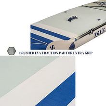 ISLE Surf and SUP Pioneer Inflatable Stand Up Paddle Board Palm/Seafoam