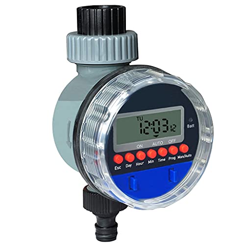 Automatic LCD Display Watering Timer Electronic Home Garden Ball Valve Water Timer for Garden Irrigation Controller