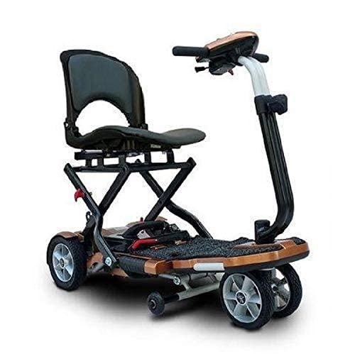 EV RIDER Transport Plus Manual Folding Travel Mobility Scooter Multicolor
