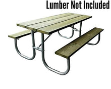 Picnic Table Frame Kit Aluminum,Commercial Grade-Frame only~ Rosendale Picnic Tables