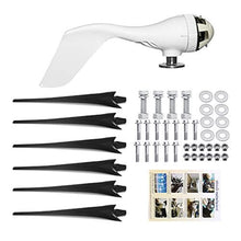 12V,1000W -3000W Wind Turbine Generator, 6 Blade 48V 220V Garden Wind Turbines Generator with Charge Controller for Solar Power Homeuse
