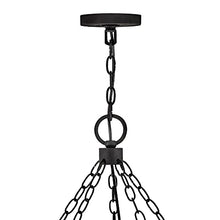 Hinkley Sawyer Extra Large Single Tier Pendant Light Black