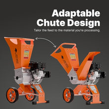 Forest Master FM8DD Petrol Wood Chipper & Mulcher - Compact Heavy-Duty 8HP Engine - Chipping Capacity Up to 3 inch* - Direct Drive, Anti-Block System - UK Designed with Expert Support
