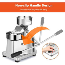 CVGfko Hamburger Press, Non-Stick Hamburger Patty Maker, Stainless Steel Burger Press Machine, Aluminum Burger Maker for Kitchen Grill