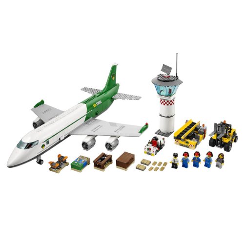 LEGO City Cargo Terminal Toy Building Set Gold