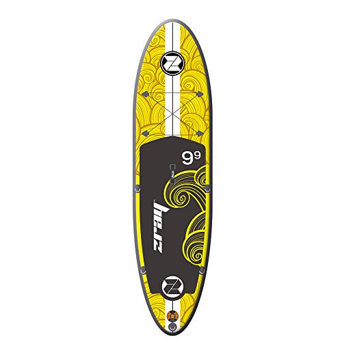 Pool Central Inflatable Zray X1 All Around Stand-Up Paddle Board 10' Yellow