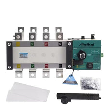 QOLOKAFG 125A 160A 4P ATS Dual Power Automatic Transfer Switch Diesel Generator Control Board AC 220V Steuerspannung