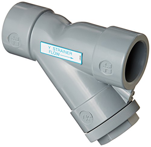 Hayward YS20150S CPVC Plastic Y-Strainer with FPM O-ring Seals