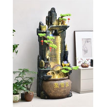 GRFIT Garden Water Fountain Rockery Water Decoration, Living Room Courtyard Water Circulation Fountain Landscape, Office Decoration Fish Tank Outdoor Freestanding Fountains (Size : L)