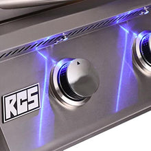 RCS Gas Grills 32 Premier Grill with Blue LED and Rear Burner - NG