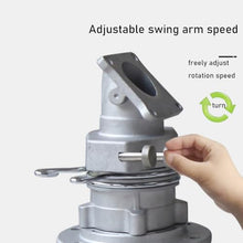 YXINHONGYUE Heavy Duty 360° Adjustable Agricultural Irrigation Spray Gun, Alloy Long Range Water Sprinkler with 5 Nozzles for Farm Lawn Garden & Industrial Dust Removal