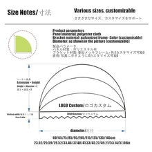 GJZDPMY Waterproof UV Protection Folding Umbrella Easy to Install for Patio & Garden Customizable Sunshade (Diameter: 85 cm) - Perfect Outdoor Shade Solution