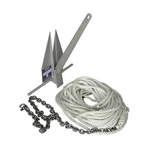 Lewmar LFX Aluminum Fluke Anchor Kit 10 lbs. for Boats up to 39' Silver