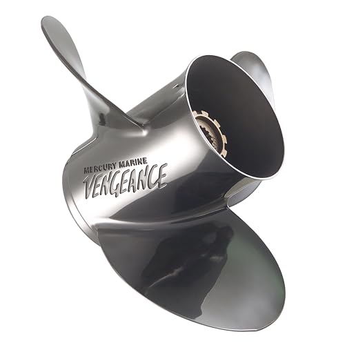 MERCURY Vengeance RH 3-Blade Propeller 48-8M0151407 Silver