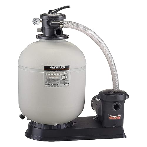 Hayward W3S210T93S ProSeries 21 in., 1.5 HP Sand Filter System for Above-Ground Pools Water Pump Filter