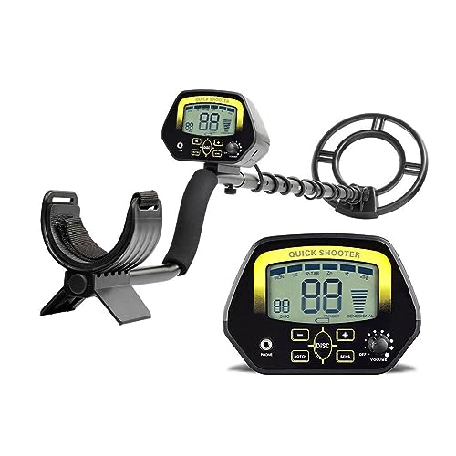 UYCVT Metal Detectors, Md3030 Adjustable Sensitivity Metal Detector Adults Accuracy Gold Metal Detector Treasure Coin Detector